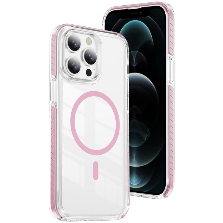 Crystal Shield Klare Magnetische Acryl Hybrid TPU Handyhülle, Für iPhone 12 / 12 Pro, Für iPhone 12 Pro Max