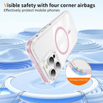 Crystal Shield Klare Magnetische Acryl Hybrid TPU Handyhülle, Für iPhone 12 / 12 Pro, Für iPhone 12 Pro Max