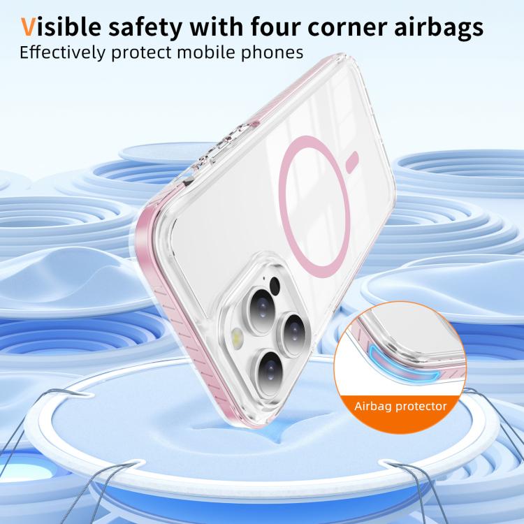 Crystal Shield Klare Magnetische Acryl Hybrid TPU Handyhülle, Für iPhone 12 / 12 Pro, Für iPhone 12 Pro Max
