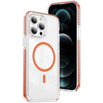 Crystal Shield Klare Magnetische Acryl Hybrid TPU Handyhülle, Für iPhone 12 / 12 Pro, Für iPhone 12 Pro Max
