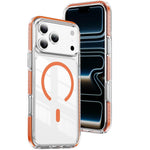 Crystal Shield Clear Magnetic Acryl Hybrid TPU Handyhülle, Für iPhone 17 Pro Max, Für iPhone 17 Pro, Für iPhone 17, Für iPhone Air, Für iPhone 16 Pro Max, Für iPhone 16 Pro
