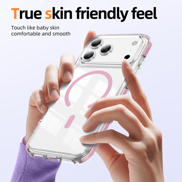 Crystal Shield Clear Magnetic Acryl Hybrid TPU Handyhülle, Für iPhone 17 Pro Max, Für iPhone 17 Pro, Für iPhone 17, Für iPhone Air, Für iPhone 16 Pro Max, Für iPhone 16 Pro