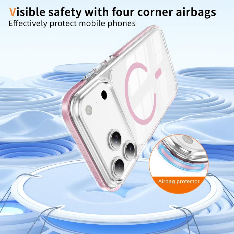 Crystal Shield Clear Magnetic Acryl Hybrid TPU Handyhülle, Für iPhone 17 Pro Max, Für iPhone 17 Pro, Für iPhone 17, Für iPhone Air, Für iPhone 16 Pro Max, Für iPhone 16 Pro