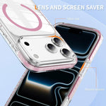 Crystal Shield Clear Magnetic Acryl Hybrid TPU Handyhülle, Für iPhone 17 Pro Max, Für iPhone 17 Pro, Für iPhone 17, Für iPhone Air, Für iPhone 16 Pro Max, Für iPhone 16 Pro