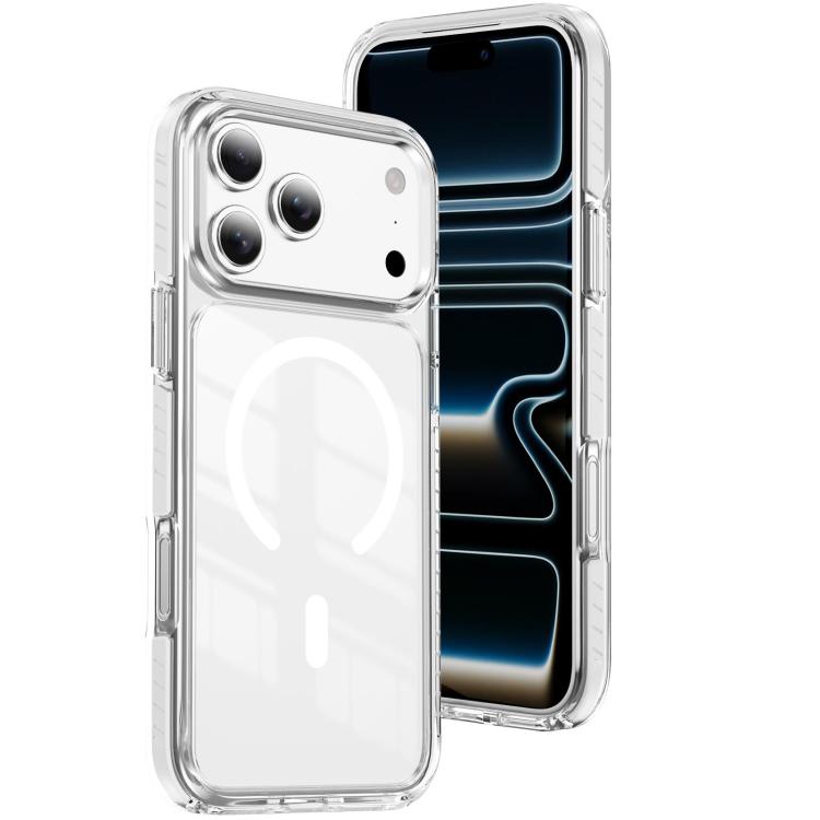 Crystal Shield Clear Magnetic Acryl Hybrid TPU Handyhülle, Für iPhone 17 Pro Max, Für iPhone 17 Pro, Für iPhone 17, Für iPhone Air, Für iPhone 16 Pro Max, Für iPhone 16 Pro