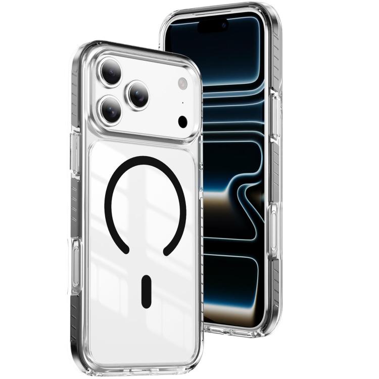 Crystal Shield Clear Magnetic Acryl Hybrid TPU Handyhülle, Für iPhone 17 Pro Max, Für iPhone 17 Pro, Für iPhone 17, Für iPhone Air, Für iPhone 16 Pro Max, Für iPhone 16 Pro