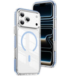 Crystal Shield Clear Magnetic Acryl Hybrid TPU Handyhülle, Für iPhone 17 Pro Max, Für iPhone 17 Pro, Für iPhone 17, Für iPhone Air, Für iPhone 16 Pro Max, Für iPhone 16 Pro