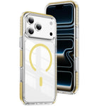 Crystal Shield Clear Magnetic Acryl Hybrid TPU Handyhülle, Für iPhone 17 Pro Max, Für iPhone 17 Pro, Für iPhone 17, Für iPhone Air, Für iPhone 16 Pro Max, Für iPhone 16 Pro