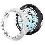 xDfind Einreihige Diamant hohle PC-Uhrenabdeckung, für Google Pixel Watch 4 / Watch 3 45mm, für Google Pixel Watch 4 / 3 / 2 / 1 41mm
