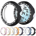 xDfind Einreihige Diamant hohle PC-Uhrenabdeckung, für Google Pixel Watch 4 / Watch 3 45mm, für Google Pixel Watch 4 / 3 / 2 / 1 41mm