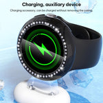 xDfind Einreihige Diamant hohle PC-Uhrenabdeckung, für Google Pixel Watch 4 / Watch 3 45mm, für Google Pixel Watch 4 / 3 / 2 / 1 41mm