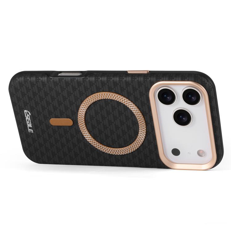 ESEBLE L3 Dreieckige Schild Metall Linsen Magnetische Handyhülle, Für iPhone 17 Pro Max, Für iPhone 17 Pro