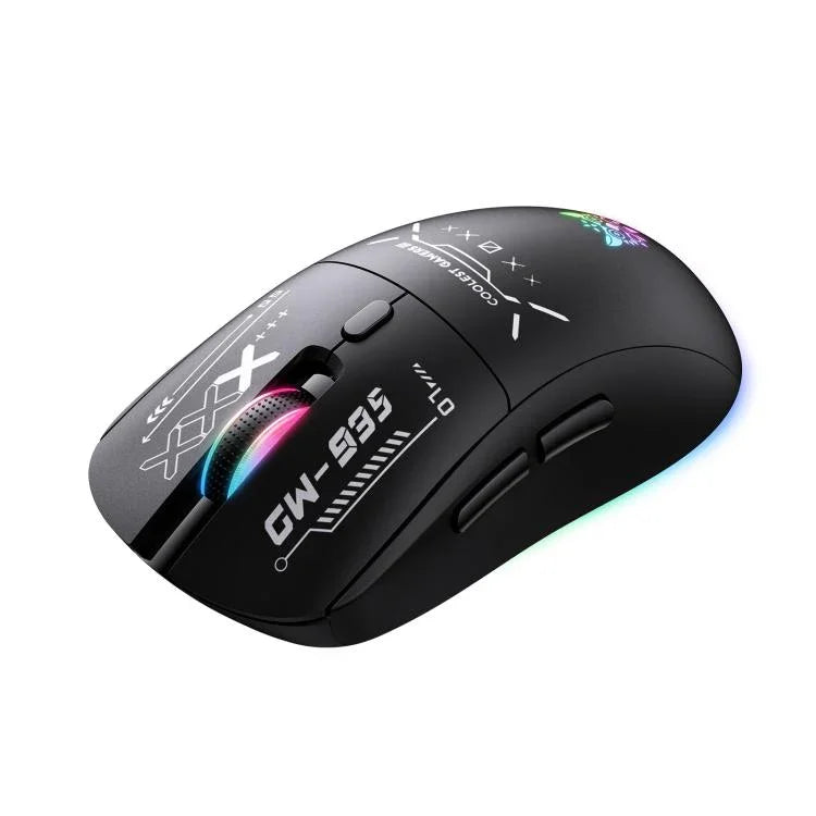 ONIKUMA CW935 12800DPI 2.4GHz + BT + kabelgebundene RGB-Wireless-Maus mit drei Modi, CW935