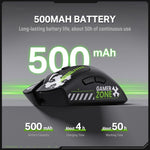 ONIKUMA DM01 12800DPI 2,4 GHz + BT + kabelgebundene Tri-Modus Gaming-Maus, DM01