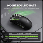 ONIKUMA DM01 12800DPI 2,4 GHz + BT + kabelgebundene Tri-Modus Gaming-Maus, DM01
