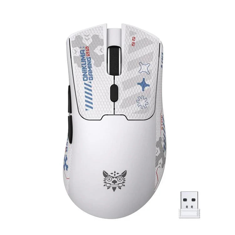 ONIKUMA DM01 12800DPI 2,4 GHz + BT + kabelgebundene Tri-Modus Gaming-Maus, DM01