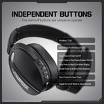 ONIKUMA GT887 Gaming-Headset mit vier Modi, Bluetooth, 2,4G, Kabel / Kabellos, GT887