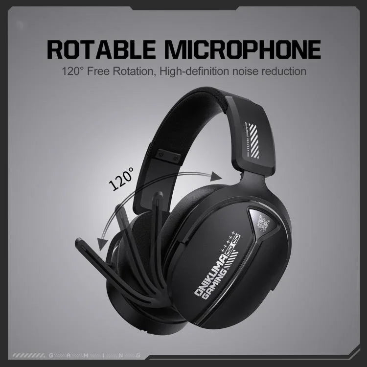 ONIKUMA GT887 Gaming-Headset mit vier Modi, Bluetooth, 2,4G, Kabel / Kabellos, GT887