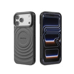 BIBERCAS Wave Texture Magnetische TPU Handyhülle, Für iPhone 17 Pro Max