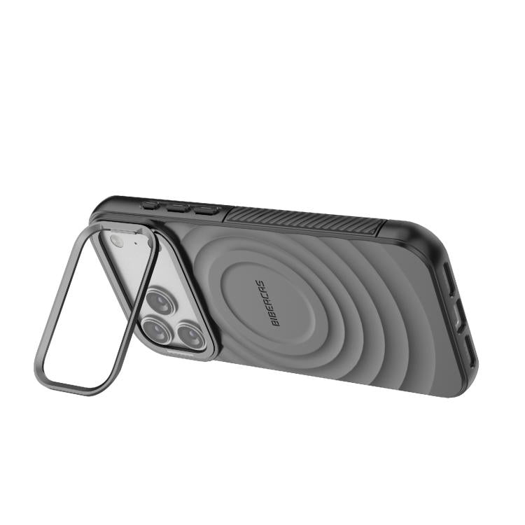 BIBERCAS Wave Texture Magnetische TPU Handyhülle, Für iPhone 17 Pro Max