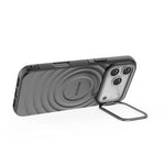 BIBERCAS Wave Texture Magnetische TPU Handyhülle, Für iPhone 17 Pro Max