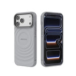 BIBERCAS Wave Texture Magnetische TPU Handyhülle, Für iPhone 17 Pro Max