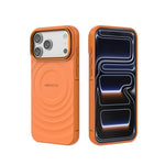 BIBERCAS Wave Texture Magnetische TPU Handyhülle, Für iPhone 17 Pro Max