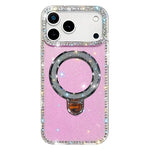 Strass-Glitzer-Kickstand-Doppelseitige IMD-Handyhülle, Für iPhone 17 Pro Max, Für iPhone 17 Pro, Für iPhone 17, Für iPhone Air, Für iPhone 16 Pro Max, Für iPhone 16 Pro, Für iPhone 16 Plus, Für iPhone 16