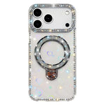 Strass-Glitzer-Kickstand-Doppelseitige IMD-Handyhülle, Für iPhone 17 Pro Max, Für iPhone 17 Pro, Für iPhone 17, Für iPhone Air, Für iPhone 16 Pro Max, Für iPhone 16 Pro, Für iPhone 16 Plus, Für iPhone 16