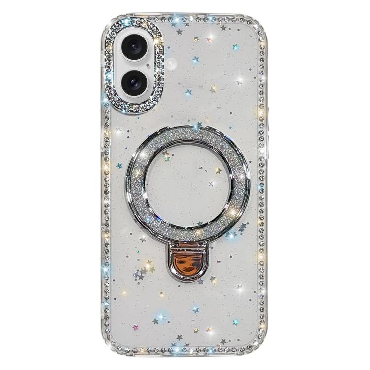 Strass-Glitzer-Kickstand-Doppelseitige IMD-Handyhülle, Für iPhone 17 Pro Max, Für iPhone 17 Pro, Für iPhone 17, Für iPhone Air, Für iPhone 16 Pro Max, Für iPhone 16 Pro, Für iPhone 16 Plus, Für iPhone 16