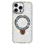 Strass-Glitzer-Kickstand-Doppelseitige IMD-Handyhülle, Für iPhone 17 Pro Max, Für iPhone 17 Pro, Für iPhone 17, Für iPhone Air, Für iPhone 16 Pro Max, Für iPhone 16 Pro, Für iPhone 16 Plus, Für iPhone 16