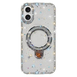 Strass-Glitzer-Kickstand-Doppelseitige IMD-Handyhülle, Für iPhone 17 Pro Max, Für iPhone 17 Pro, Für iPhone 17, Für iPhone Air, Für iPhone 16 Pro Max, Für iPhone 16 Pro, Für iPhone 16 Plus, Für iPhone 16