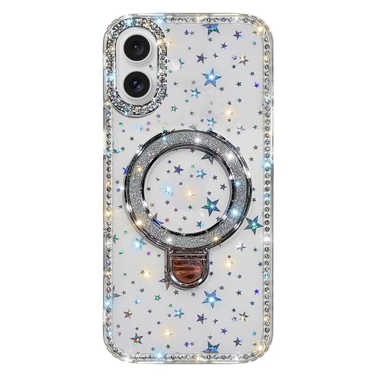 Strass-Glitzer-Kickstand-Doppelseitige IMD-Handyhülle, Für iPhone 17 Pro Max, Für iPhone 17 Pro, Für iPhone 17, Für iPhone Air, Für iPhone 16 Pro Max, Für iPhone 16 Pro, Für iPhone 16 Plus, Für iPhone 16