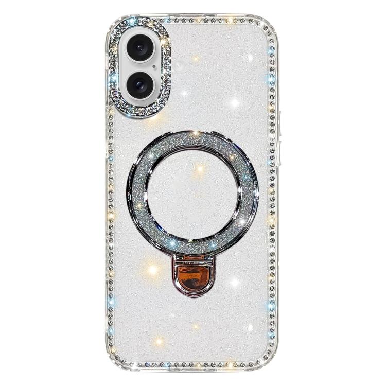 Strass-Glitzer-Kickstand-Doppelseitige IMD-Handyhülle, Für iPhone 17 Pro Max, Für iPhone 17 Pro, Für iPhone 17, Für iPhone Air, Für iPhone 16 Pro Max, Für iPhone 16 Pro, Für iPhone 16 Plus, Für iPhone 16