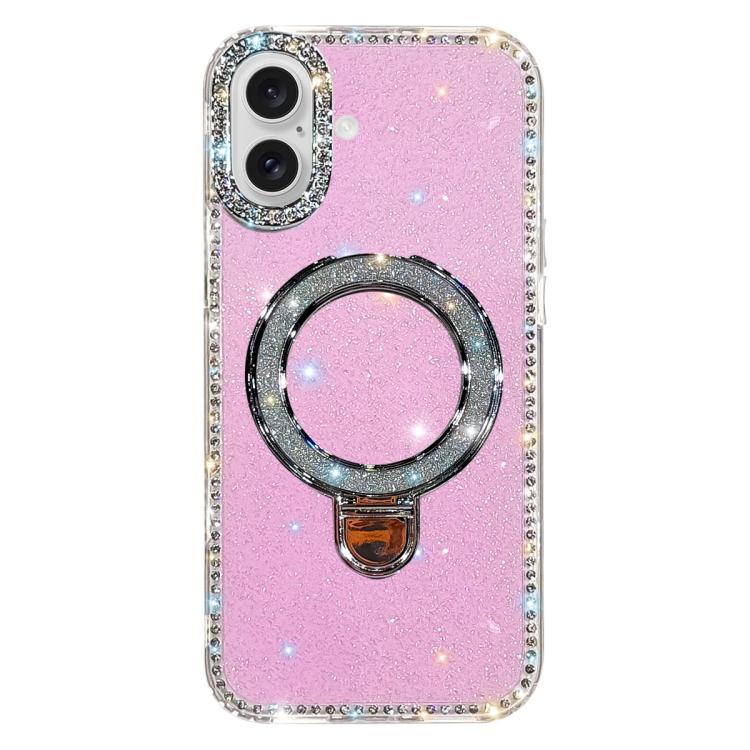 Strass-Glitzer-Kickstand-Doppelseitige IMD-Handyhülle, Für iPhone 17 Pro Max, Für iPhone 17 Pro, Für iPhone 17, Für iPhone Air, Für iPhone 16 Pro Max, Für iPhone 16 Pro, Für iPhone 16 Plus, Für iPhone 16