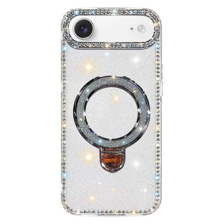 Strass-Glitzer-Kickstand-Doppelseitige IMD-Handyhülle, Für iPhone 17 Pro Max, Für iPhone 17 Pro, Für iPhone 17, Für iPhone Air, Für iPhone 16 Pro Max, Für iPhone 16 Pro, Für iPhone 16 Plus, Für iPhone 16