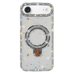 Strass-Glitzer-Kickstand-Doppelseitige IMD-Handyhülle, Für iPhone 17 Pro Max, Für iPhone 17 Pro, Für iPhone 17, Für iPhone Air, Für iPhone 16 Pro Max, Für iPhone 16 Pro, Für iPhone 16 Plus, Für iPhone 16
