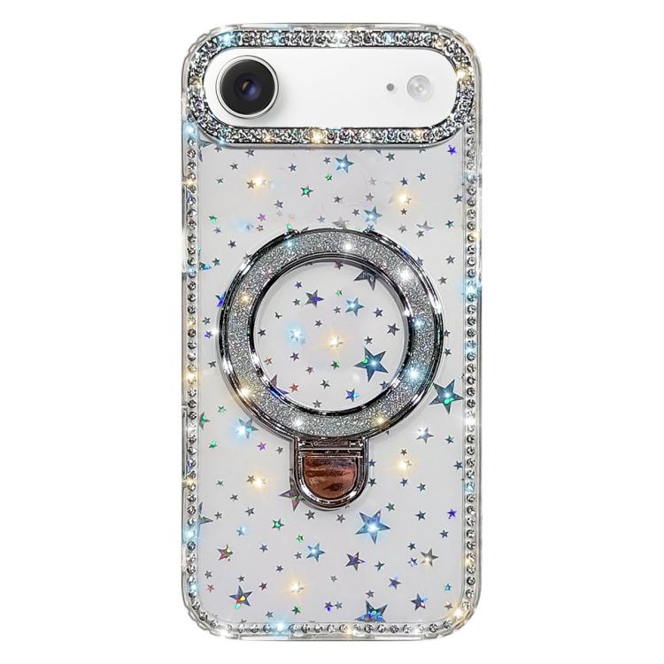 Strass-Glitzer-Kickstand-Doppelseitige IMD-Handyhülle, Für iPhone 17 Pro Max, Für iPhone 17 Pro, Für iPhone 17, Für iPhone Air, Für iPhone 16 Pro Max, Für iPhone 16 Pro, Für iPhone 16 Plus, Für iPhone 16