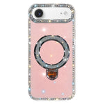 Strass-Glitzer-Kickstand-Doppelseitige IMD-Handyhülle, Für iPhone 17 Pro Max, Für iPhone 17 Pro, Für iPhone 17, Für iPhone Air, Für iPhone 16 Pro Max, Für iPhone 16 Pro, Für iPhone 16 Plus, Für iPhone 16