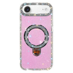 Strass-Glitzer-Kickstand-Doppelseitige IMD-Handyhülle, Für iPhone 17 Pro Max, Für iPhone 17 Pro, Für iPhone 17, Für iPhone Air, Für iPhone 16 Pro Max, Für iPhone 16 Pro, Für iPhone 16 Plus, Für iPhone 16