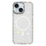 Strassstein beidseitig IMD PC Hybrid TPU Magnetische Handyhülle, Für iPhone 15 Pro Max, Für iPhone 15 Pro, Für iPhone 15, Für iPhone 14, Für iPhone 14 Pro, Für iPhone 14 Pro Max, Für iPhone 13 Pro Max, Für iPhone 13 Pro
