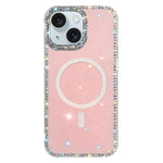 Strassstein beidseitig IMD PC Hybrid TPU Magnetische Handyhülle, Für iPhone 15 Pro Max, Für iPhone 15 Pro, Für iPhone 15, Für iPhone 14, Für iPhone 14 Pro, Für iPhone 14 Pro Max, Für iPhone 13 Pro Max, Für iPhone 13 Pro