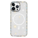 Strassstein beidseitig IMD PC Hybrid TPU Magnetische Handyhülle, Für iPhone 15 Pro Max, Für iPhone 15 Pro, Für iPhone 15, Für iPhone 14, Für iPhone 14 Pro, Für iPhone 14 Pro Max, Für iPhone 13 Pro Max, Für iPhone 13 Pro