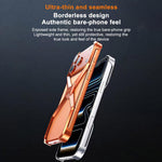 Rahmenlose X-förmige Metall-Handyhülle, Für iPhone 17 Pro Max, Für iPhone 17 Pro