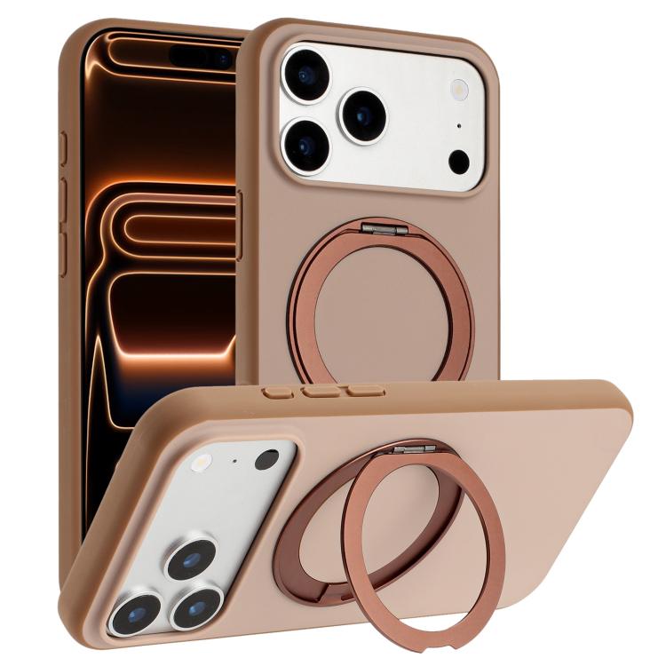 Hautgefühl Mattierte 360-Grad-Drehhalterung Magnetische Handyhülle, Für iPhone 17 Pro Max, Für iPhone 17 Pro, Für iPhone 17, Für iPhone Air, Für iPhone 16 Pro Max, Für iPhone 16 Pro, Für iPhone 16, Für iPhone 15 Pro Max, Für iPhone 15 Pro