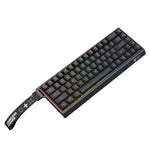 ONIKUMA MT603 68 Tasten RGB Gaming-Tastatur mit magnetischen Schaltern und Tri-Mode, MT603
