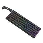 ONIKUMA MT603 68 Tasten RGB Gaming-Tastatur mit magnetischen Schaltern und Tri-Mode, MT603