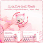 ONIKUMA MT707 82 Tasten RGB Tri-Modus Mechanische Gaming-Tastatur
