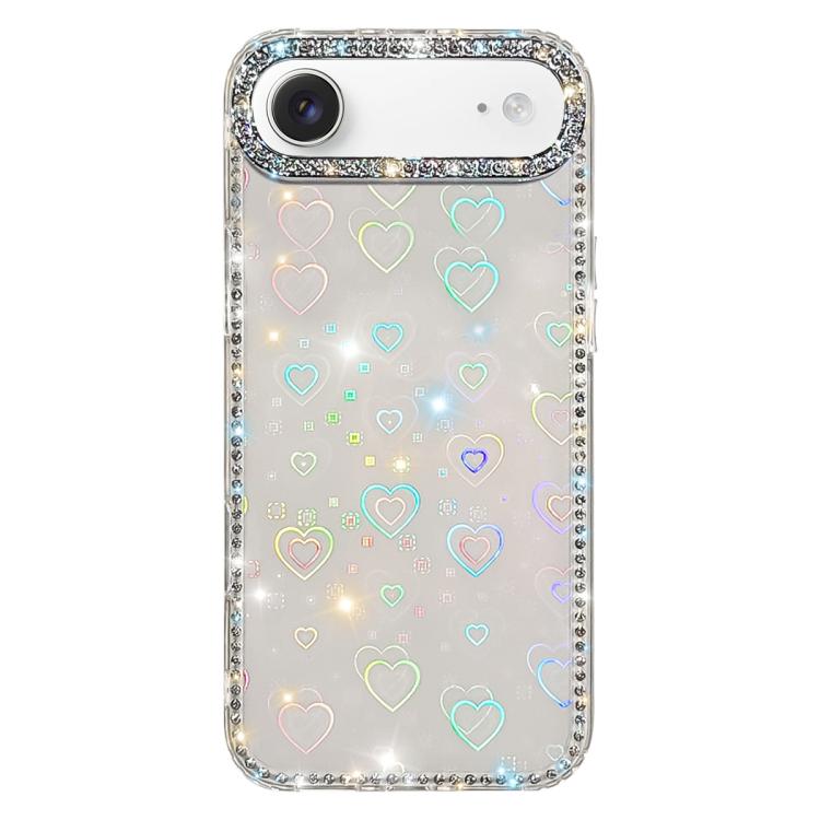 Strassstein beidseitige IMD PC Hybrid TPU-Handyhülle, Für iPhone 17 Pro Max, Für iPhone 17 Pro, Für iPhone 17, Für iPhone Air, Für iPhone 16 Pro Max, Für iPhone 16 Pro, Für iPhone 16 Plus, Für iPhone 16