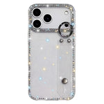 Strass Glitzer Armband Halter Handyhülle, Für iPhone 17 Pro, Für iPhone 17, Für iPhone Air, Für iPhone 16 Pro Max, Für iPhone 16 Pro, Für iPhone 16 Plus, Für iPhone 16, Für iPhone 15 Pro Max